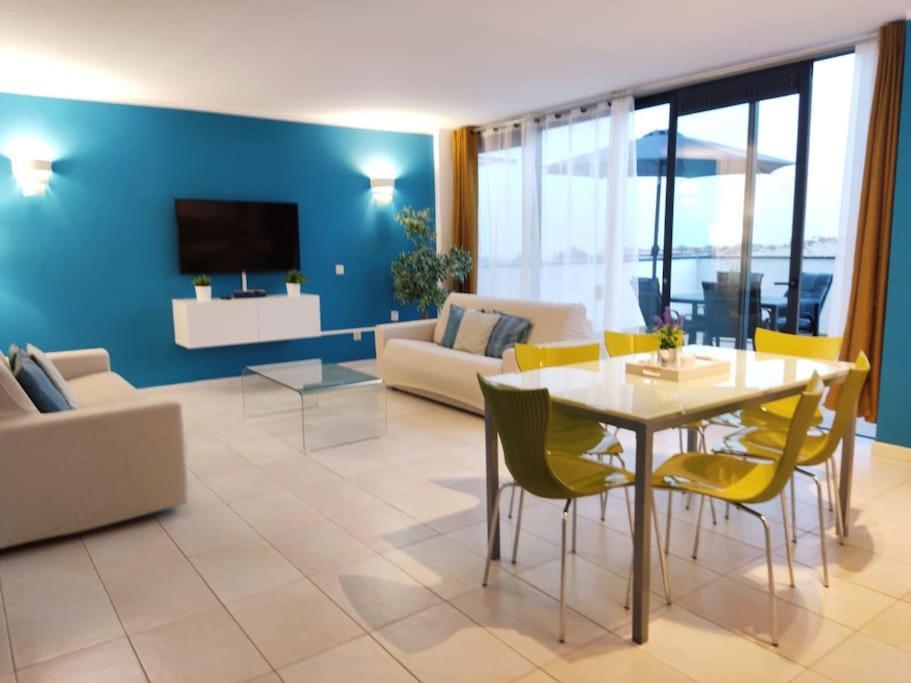 Casa Azul 2Bedroom Apartment & Ocean View Terrace Wifi Premium Costa Calma Esterno foto