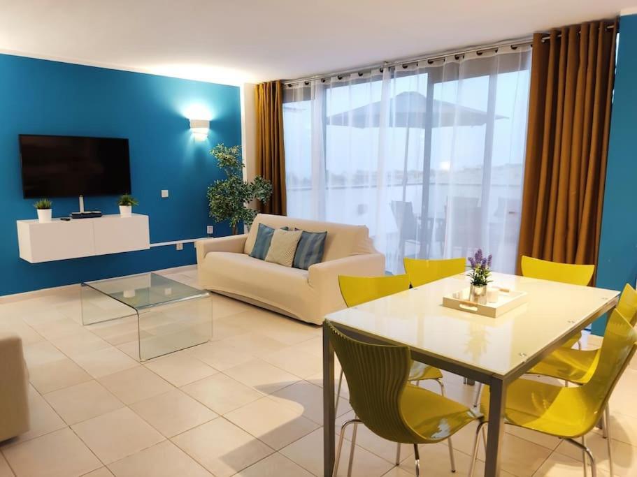 Casa Azul 2Bedroom Apartment & Ocean View Terrace Wifi Premium Costa Calma Esterno foto