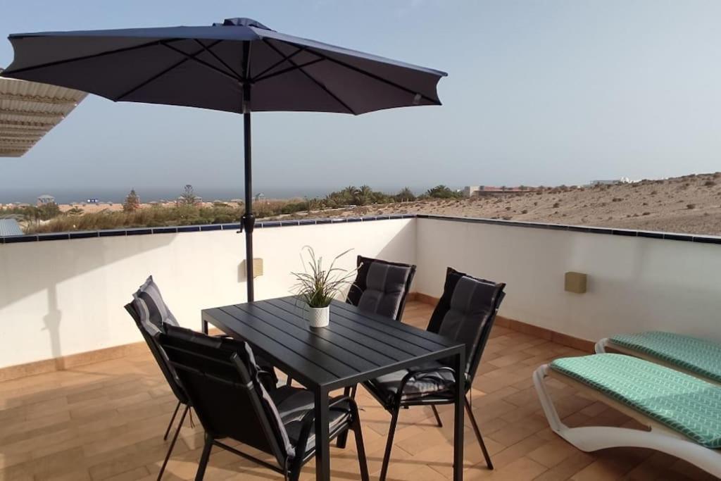 Casa Azul 2Bedroom Apartment & Ocean View Terrace Wifi Premium Costa Calma Esterno foto